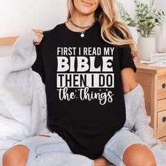 First Read Bible Faith-based Christian Faith Ready to Press DTF Transfer for Dtf