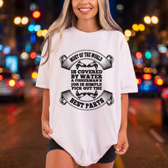 Fisherman Job Fishing Quote Dad Funny Ready to Press DTF Transfer for Dtf
