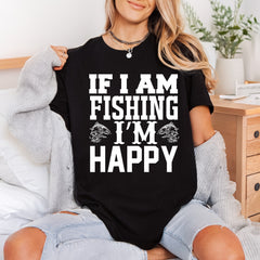 Fishing Happy Enthusiast Diy Dad Grandpa Ready to Press DTF Transfer for Dtf