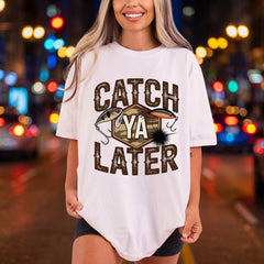 Fishing Lure Catch Later Dad Funny Ready to Press DTF Transfer for Dtf