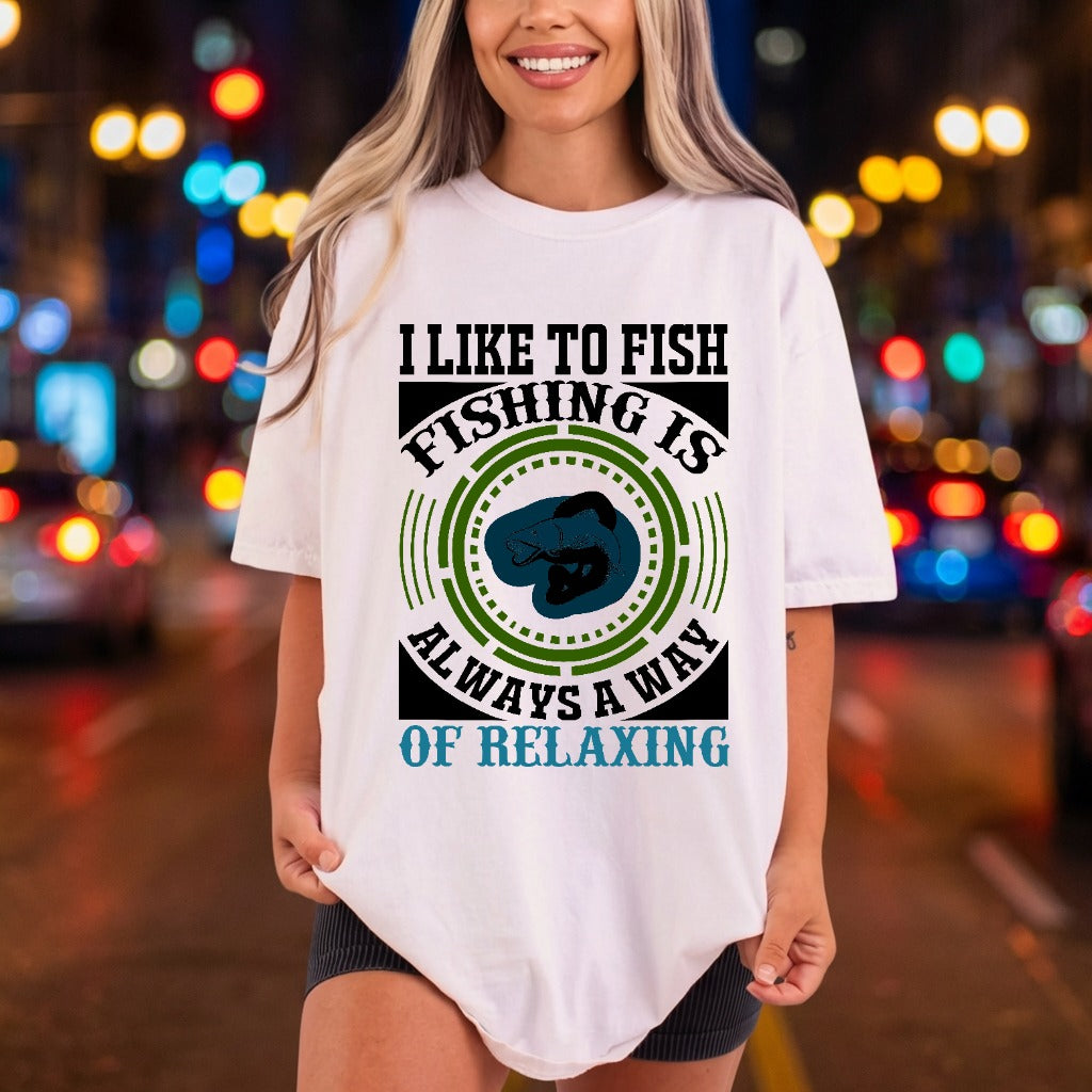 Fishing Therapy Relaxing Diy Dad Vintage Ready to Press DTF Transfer for Dtf