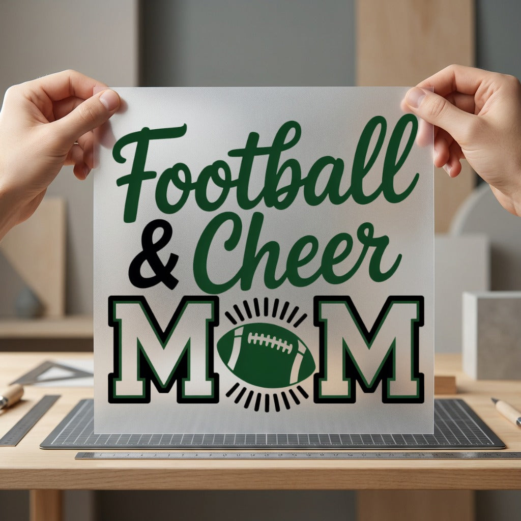 Football Cheer Mom Game Mom Fitness Ready to Press DTF Transfer for Dtf