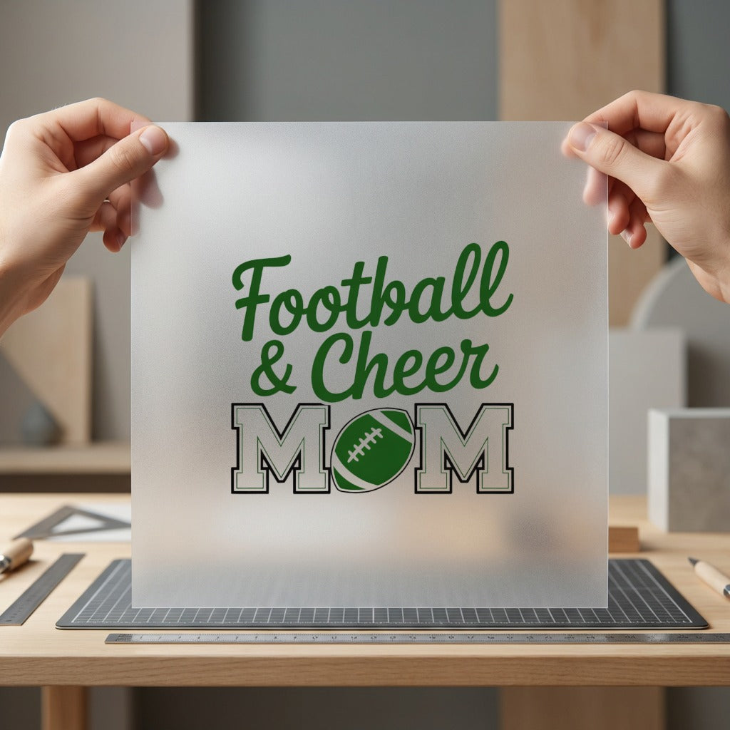 Football Cheer Mom Sports Mom Fitness Ready to Press DTF Transfer for Dtf