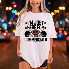 Football Food Commercials Game Usa Funny Ready to Press DTF Transfer for Dtf