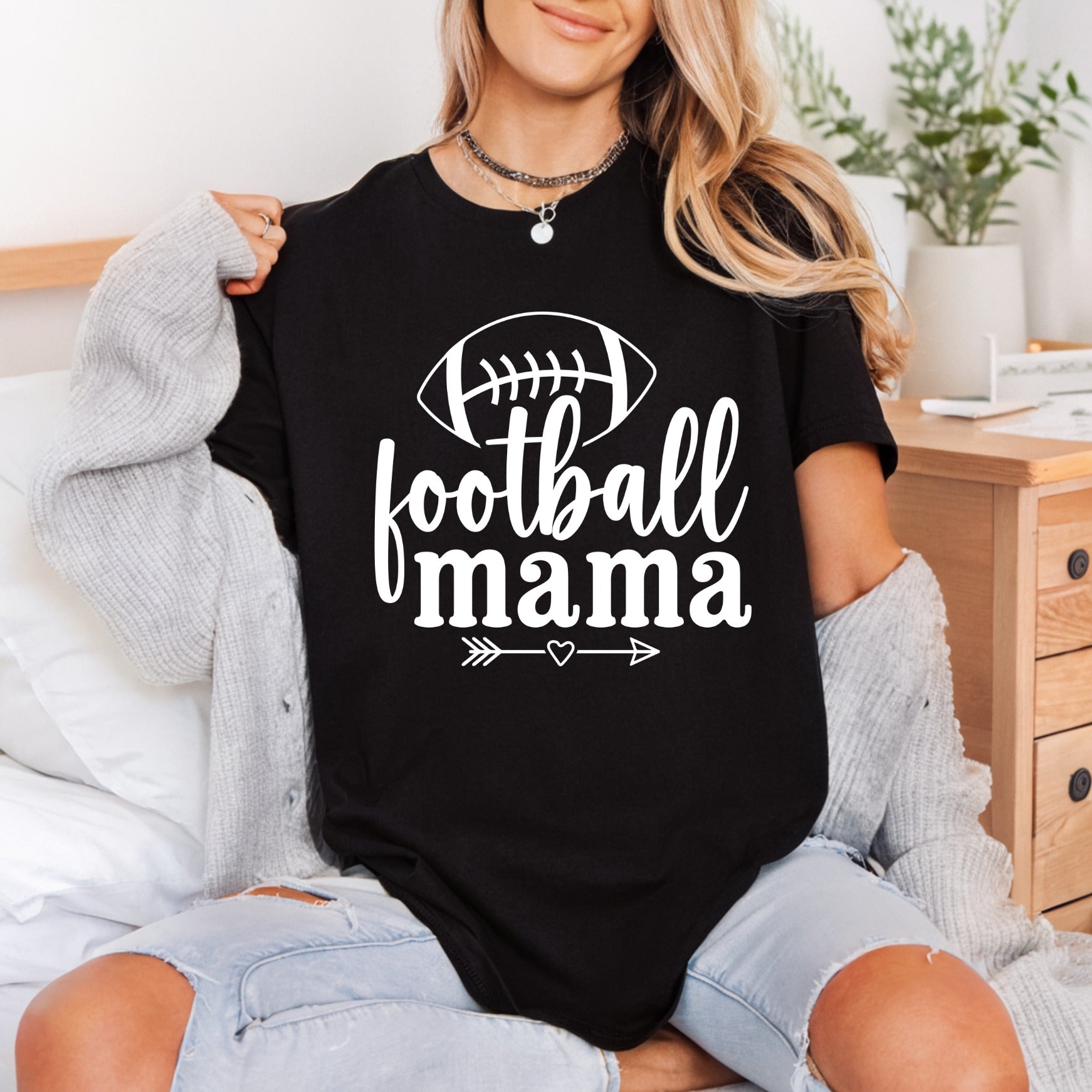 Football Mama Game Day Mom Fitness Ready to Press DTF Transfer for Dtf