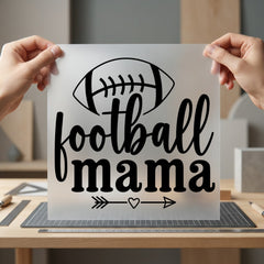 Football Mama Game Day Mom Fitness Ready to Press DTF Transfer for Dtf