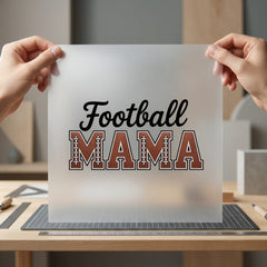 Football Mama Sports Fan Mom Funny Ready to Press DTF Transfer for Dtf