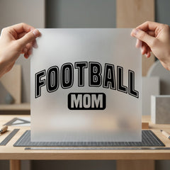 Football Mom Arch Retro Mom Vintage Ready to Press DTF Transfer for Dtf
