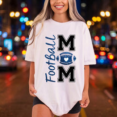 Football Mom Game Day Mom Retro Ready to Press DTF Transfer for Dtf