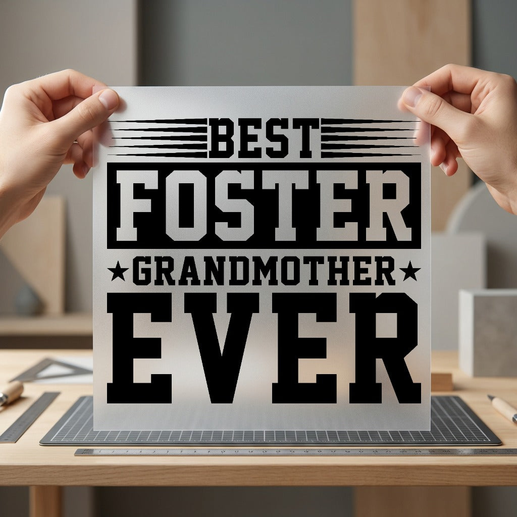 Foster Grandmother Ever Retro Mom Grandma Ready to Press DTF Transfer for Dtf