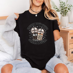Freshly Boo Coffee Spooky Halloween Fall Ready to Press DTF Transfer for Dtf