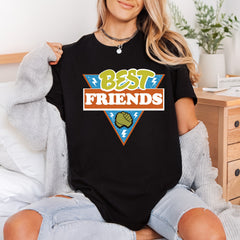 Friends Fist Bump Retro Retro Ready to Press DTF Transfer for Dtf