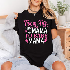 From Fur Mama Baby Mom Dad Ready to Press DTF Transfer for Dtf