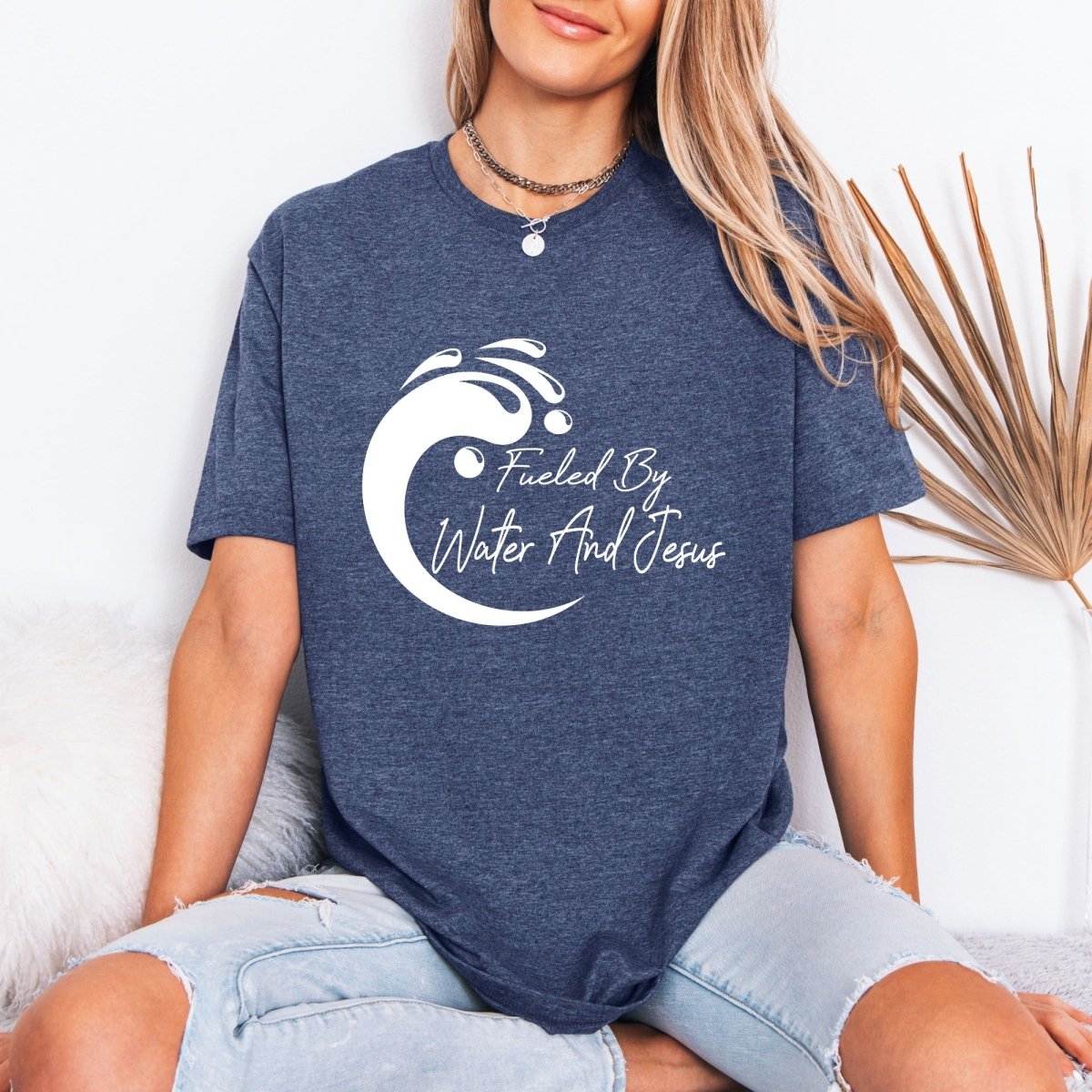 Fueled By Water & Jesus | Baptism & Faith Tee - Luckets.com