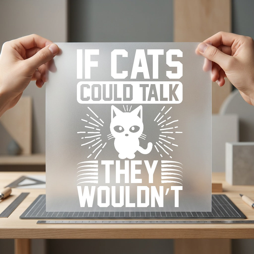 Funny Cat Lover Sarcastic Funny Sarcastic Ready to Press DTF Transfer for Dtf