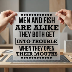 Funny Fishing Gag Quote Dad Funny Ready to Press DTF Transfer for Dtf