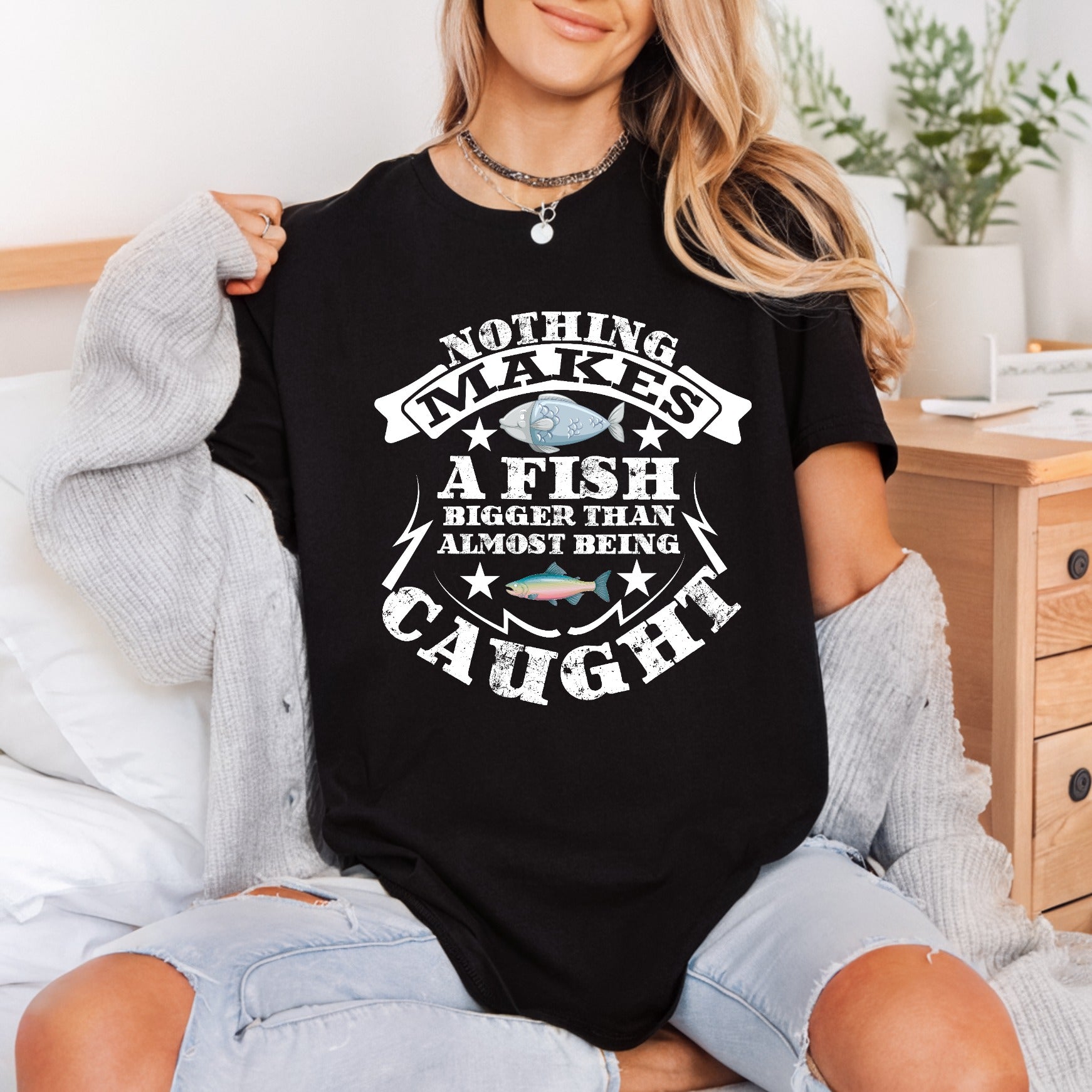 Funny Fishing Quote Humorous Dad Funny Ready to Press DTF Transfer for Dtf