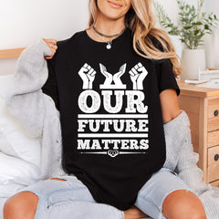 Future Matters Blm Protest Vintage Retro Ready to Press DTF Transfer for Dtf