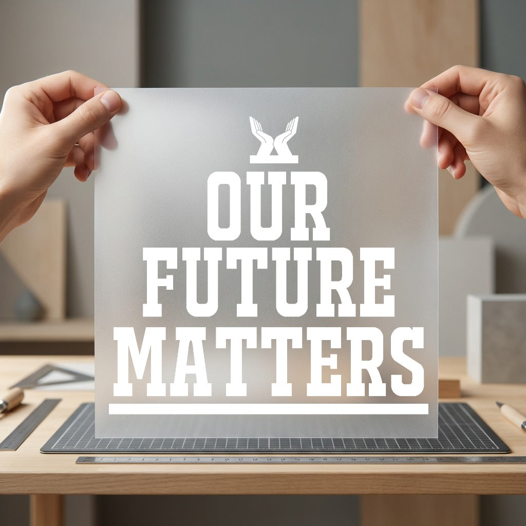 Future Matters Bold Statement Aesthetic Ready to Press DTF Transfer for Dtf