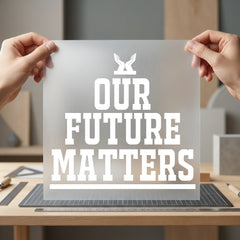 Future Matters Bold Statement Aesthetic Ready to Press DTF Transfer for Dtf