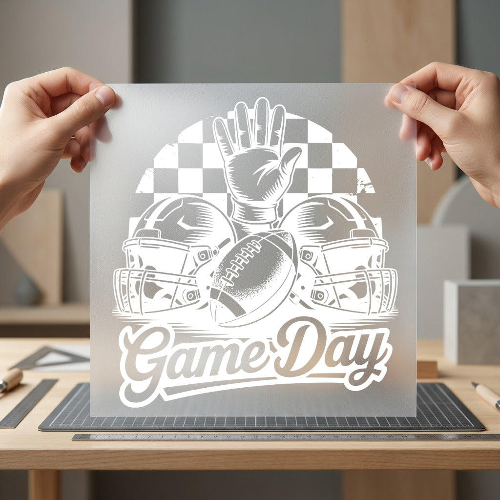 Game Day Football Retro Vintage Retro Ready to Press DTF Transfer for Dtf