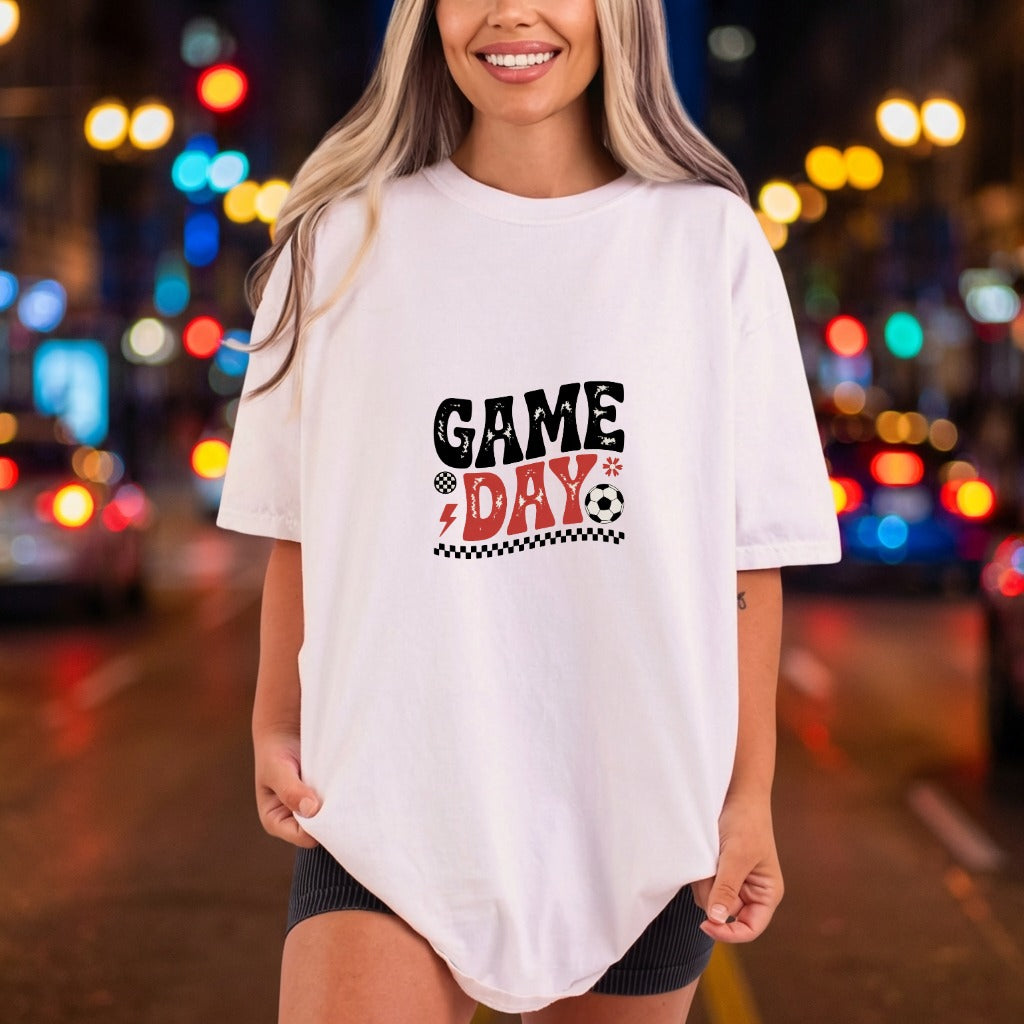 Game Day Retro Soccer Mom Vintage Ready to Press DTF Transfer for Dtf
