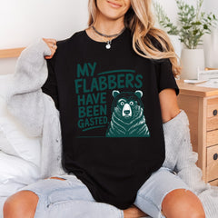 Gasted Bear Funny Animal Funny Aesthetic Ready to Press DTF Transfer for Dtf