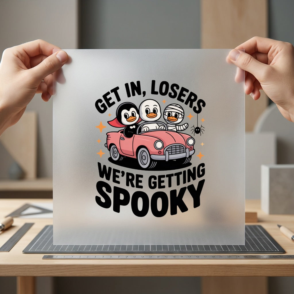 Get Losers Getting Spooky Halloween Funny Ready to Press DTF Transfer for Dtf