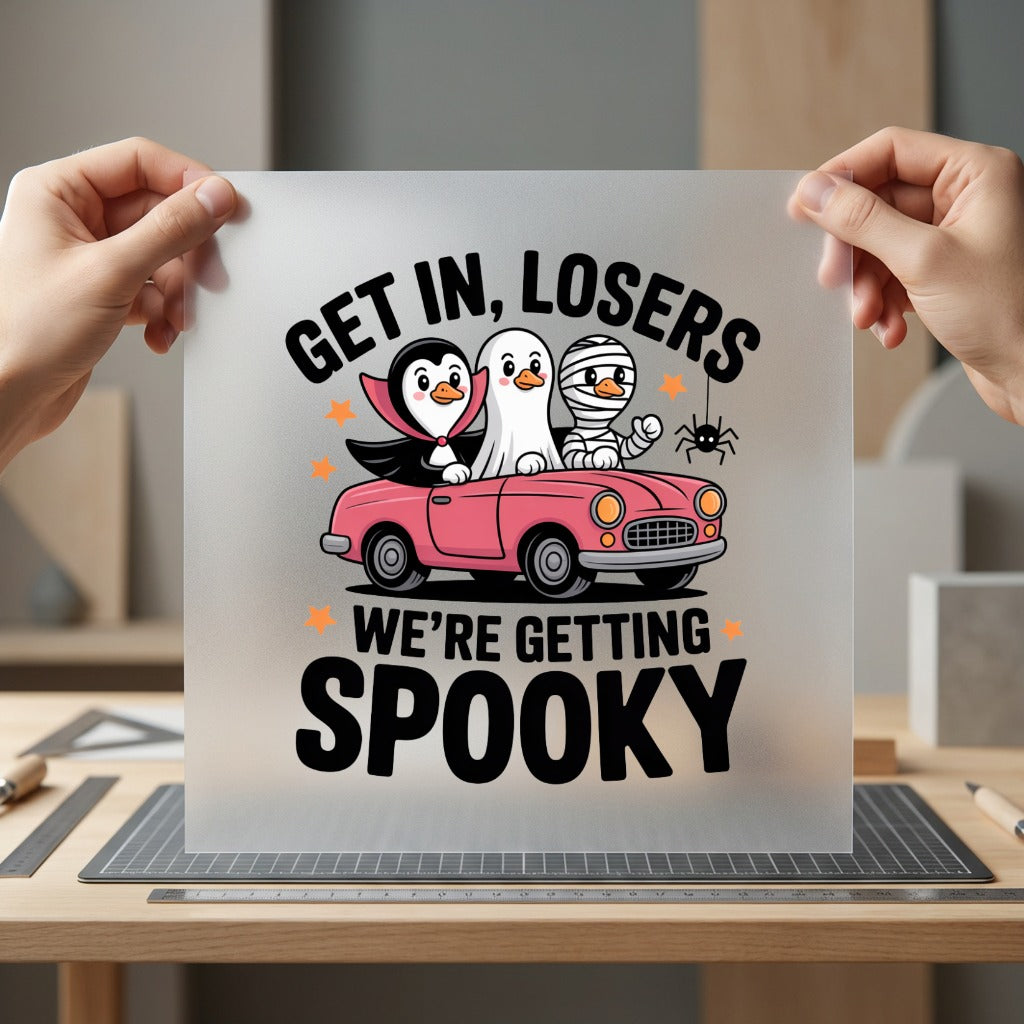 Get Losers Getting Spooky Halloween Funny Ready to Press DTF Transfer for Dtf