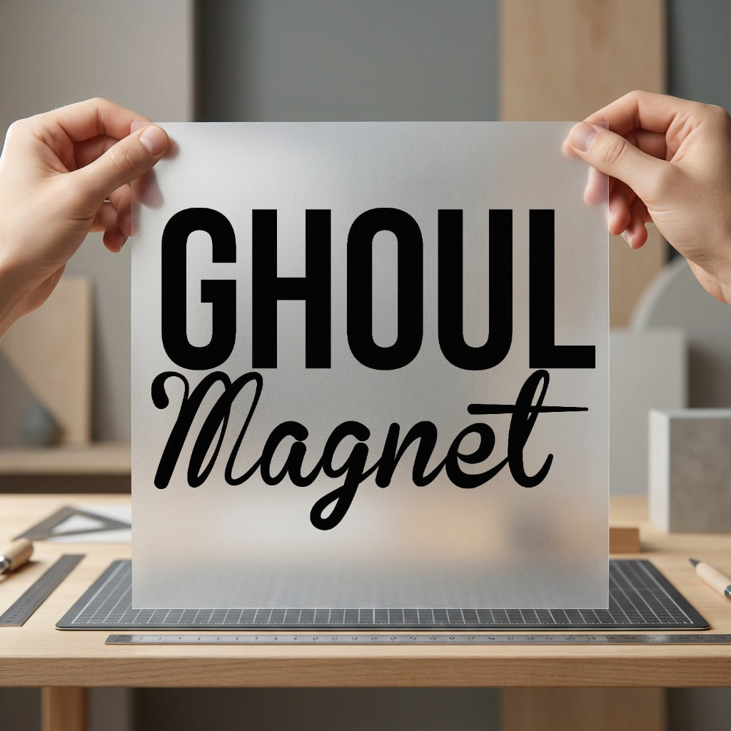 Ghoul Magnet Spooky Season Halloween Ready to Press DTF Transfer for Dtf