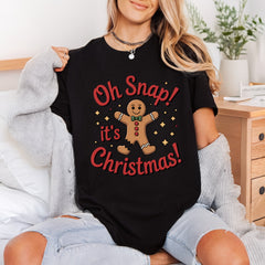 Gingerbread Man Snap Christmas Christmas Funny Ready to Press DTF Transfer for Dtf