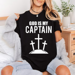 God Captain Christian Faith Christian Faith Ready to Press DTF Transfer for Dtf