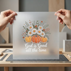 God Good All Time Christian Faith Ready to Press DTF Transfer for Dtf