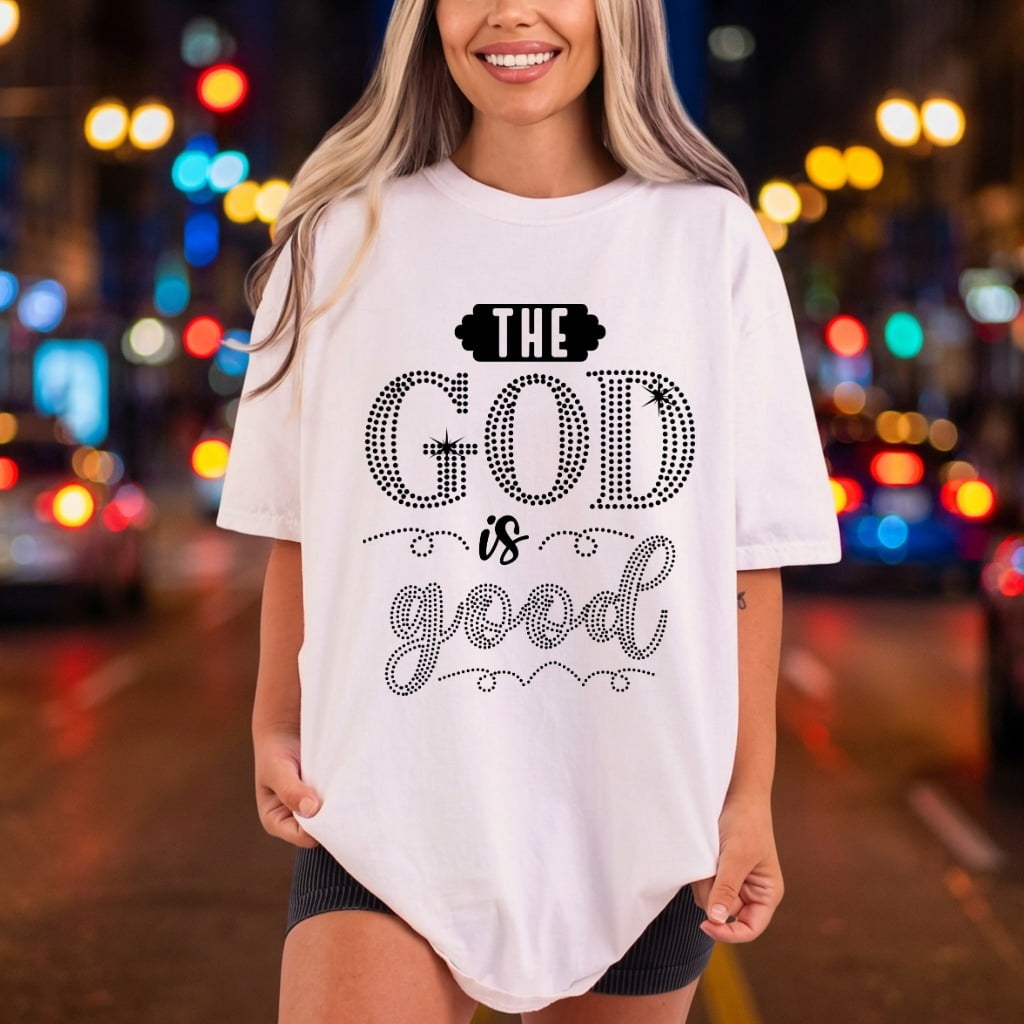God Good Faith-inspired Diy Christian Faith Ready to Press DTF Transfer for Dtf