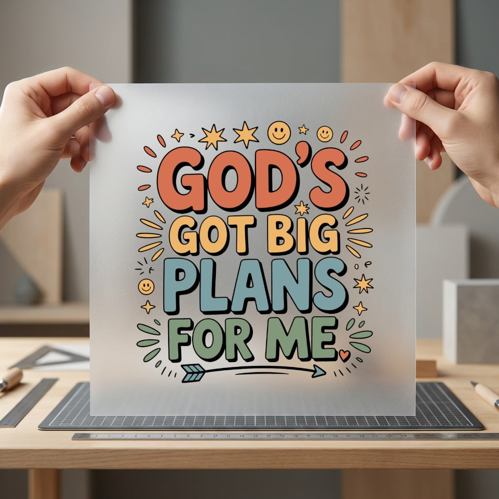 God Got Big Plans Christian Faith Ready to Press DTF Transfer for Dtf