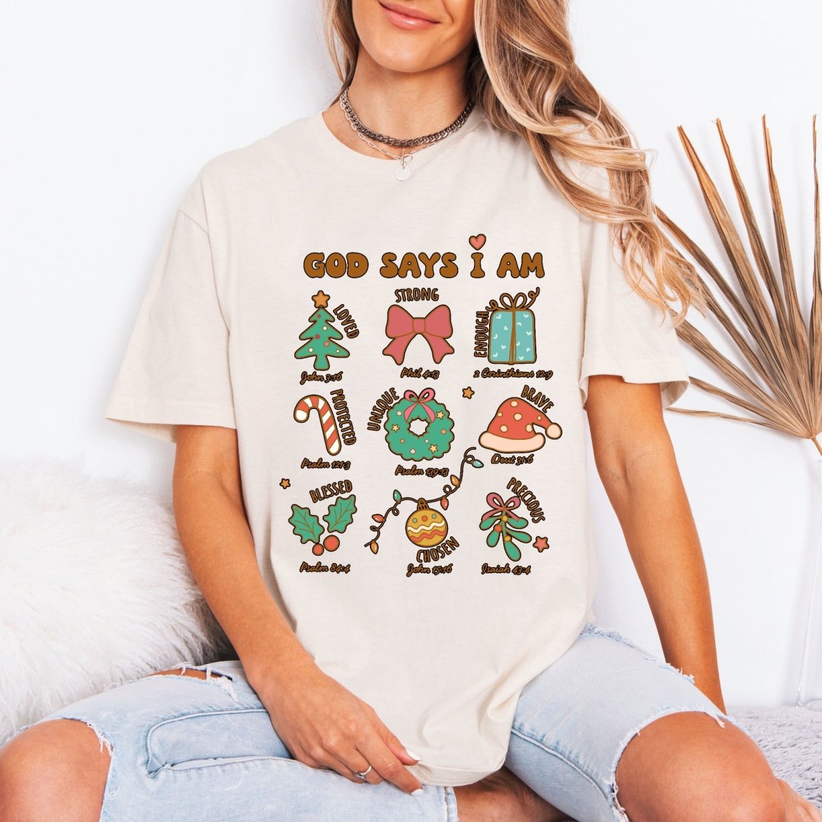 God Says I Am | Christmas Identity Tee - Luckets.com