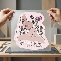 God Within Her Boho Faith Bible Ready to Press DTF Transfer for Dtf