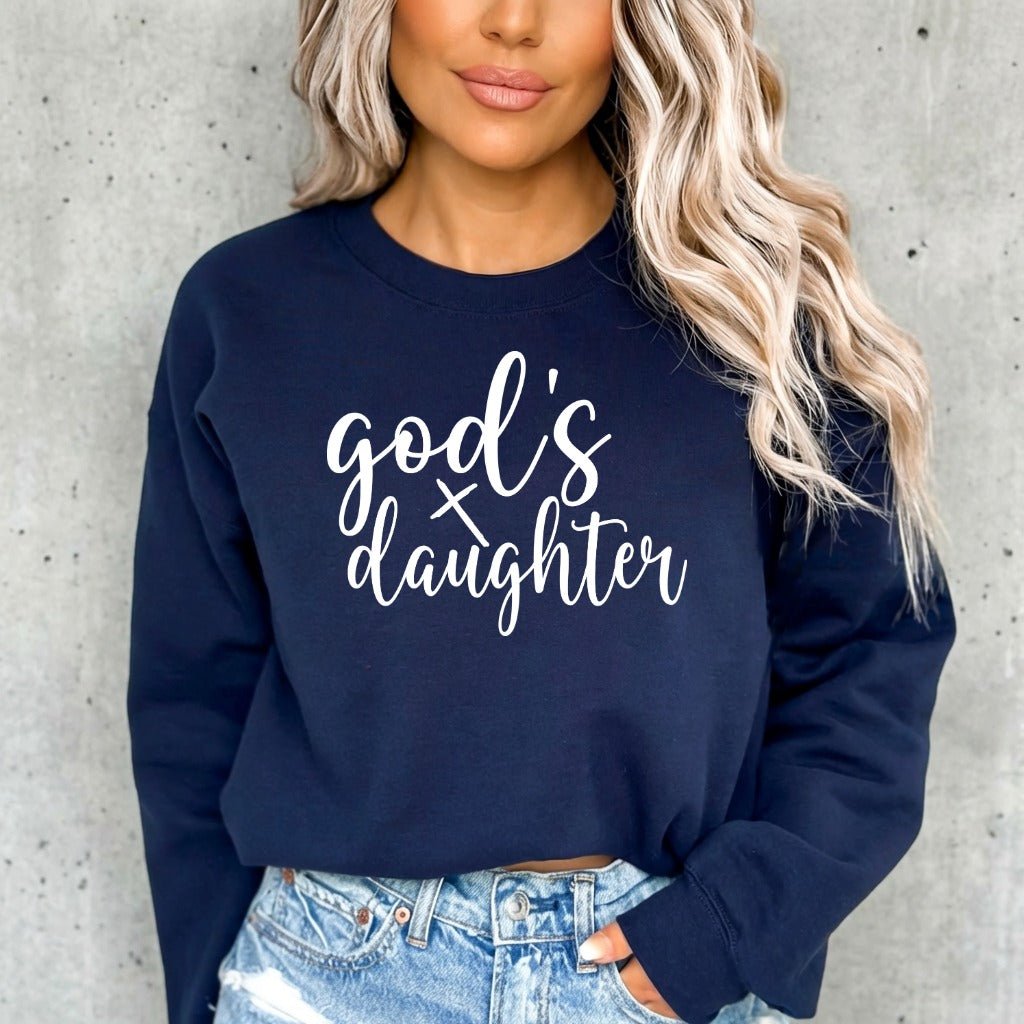 God's Daughter | Identity & Grace Sweatshirt - Luckets.com
