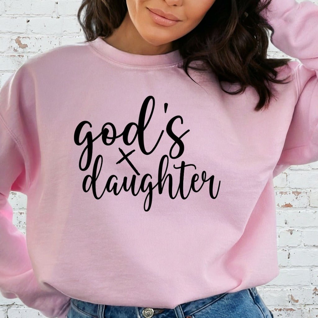 God's Daughter | Identity & Grace Sweatshirt - Luckets.com