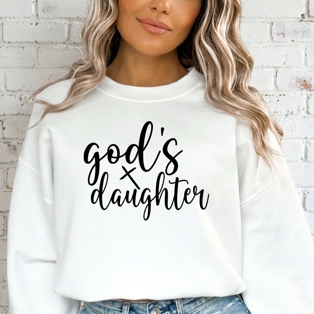 God's Daughter | Identity & Grace Sweatshirt - Luckets.com