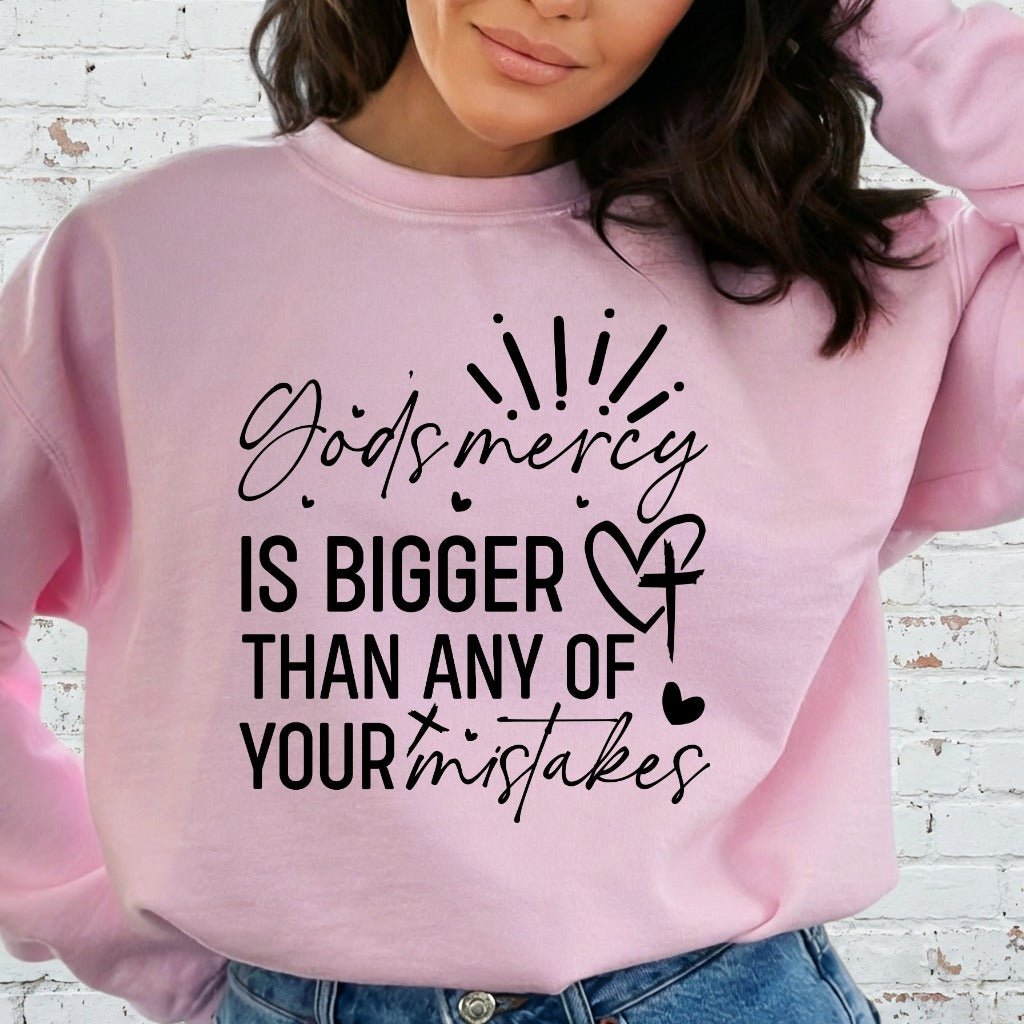 God's Mercy | Grace & Forgiveness Sweatshirt - Luckets.com