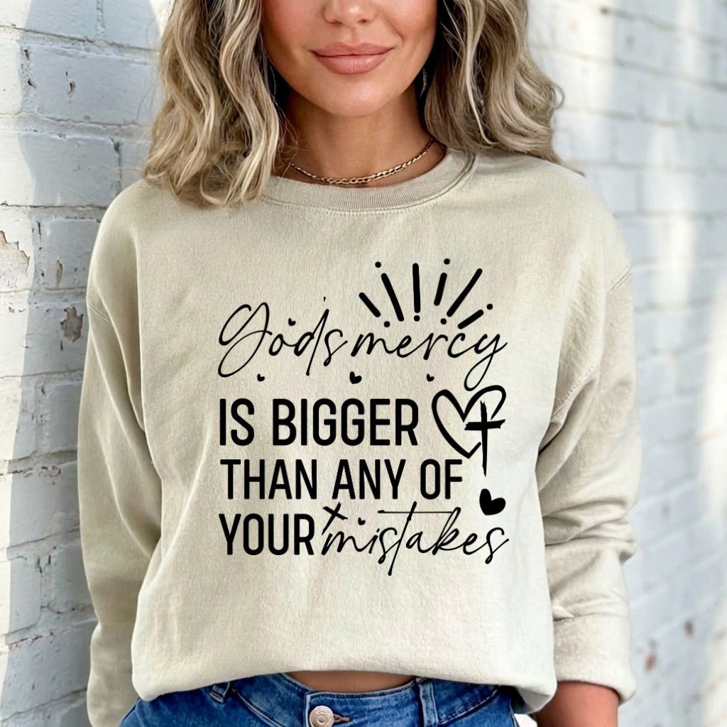 God's Mercy | Grace & Forgiveness Sweatshirt - Luckets.com