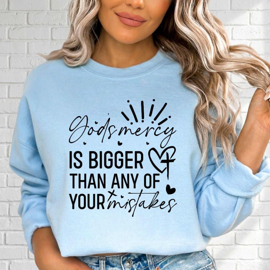God's Mercy | Grace & Forgiveness Sweatshirt - Luckets.com