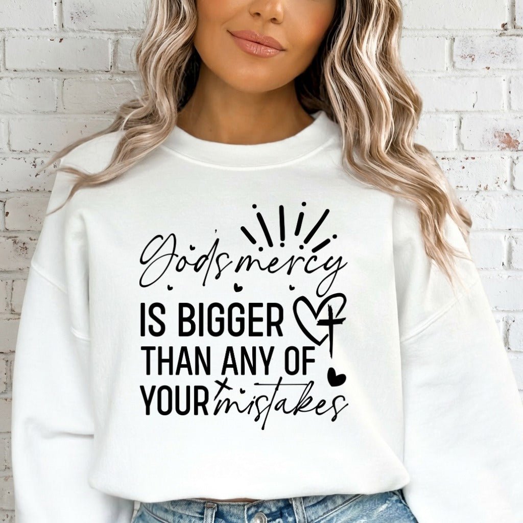 God's Mercy | Grace & Forgiveness Sweatshirt - Luckets.com