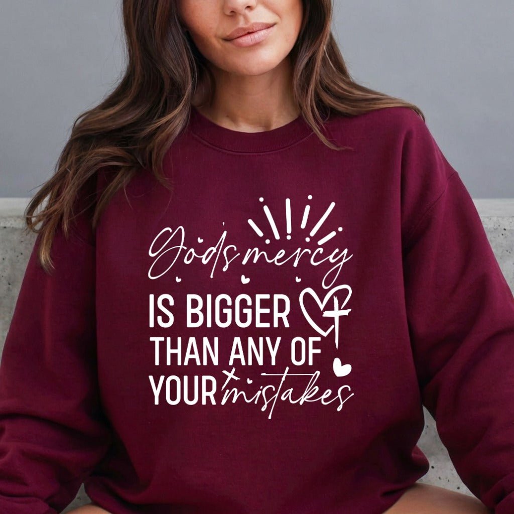 God's Mercy | Grace & Forgiveness Sweatshirt - Luckets.com