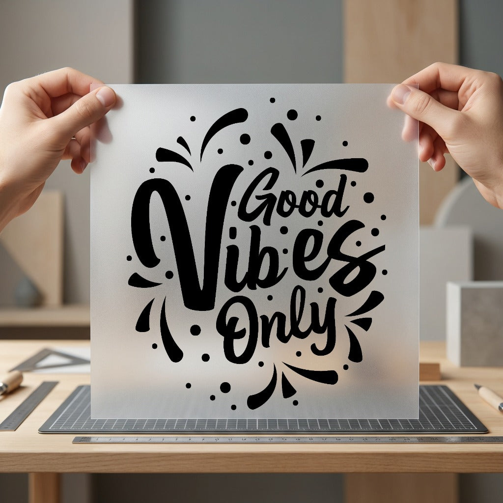 Good Vibes Only Quote Self Love Collection Positive Vibes Collection Ready to Press DTF Transfer for Dtf