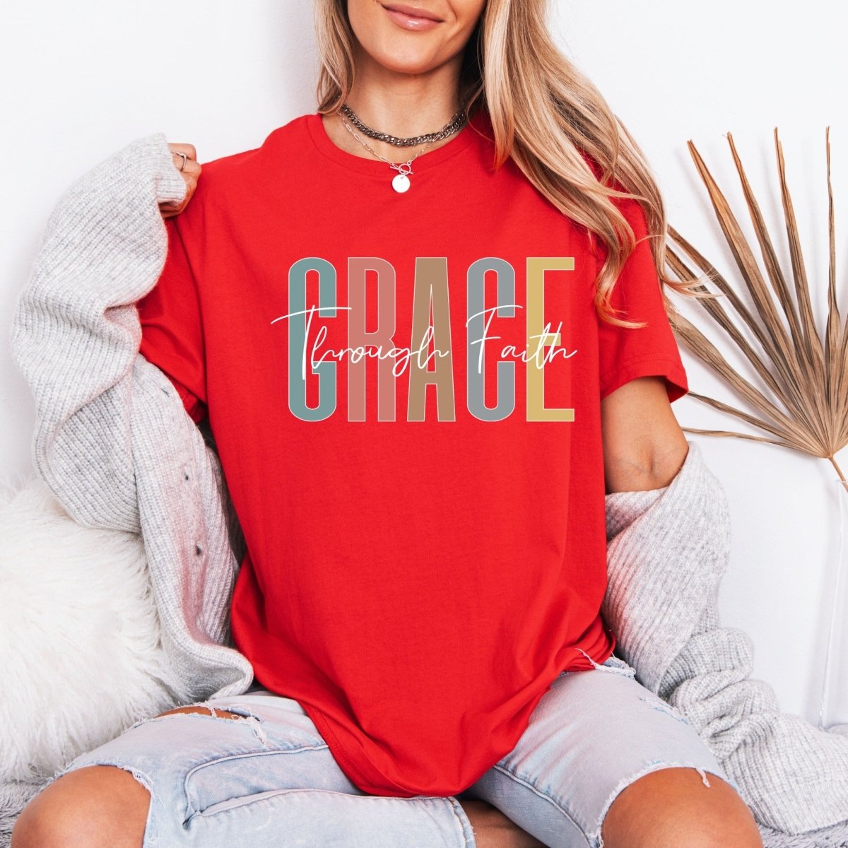Grace Through Faith | Spirit - Filled Style Tee - Luckets.com