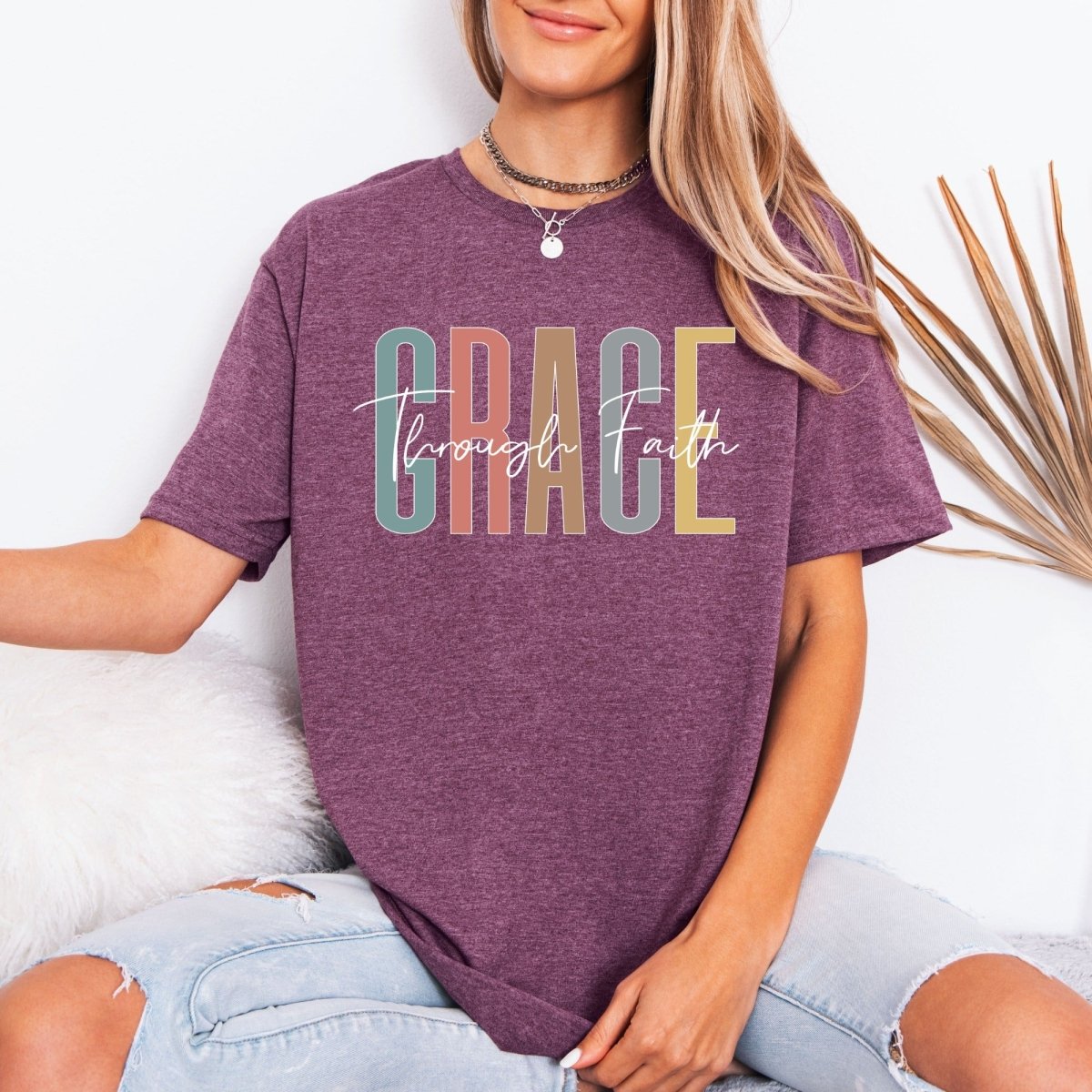 Grace Through Faith | Spirit - Filled Style Tee - Luckets.com