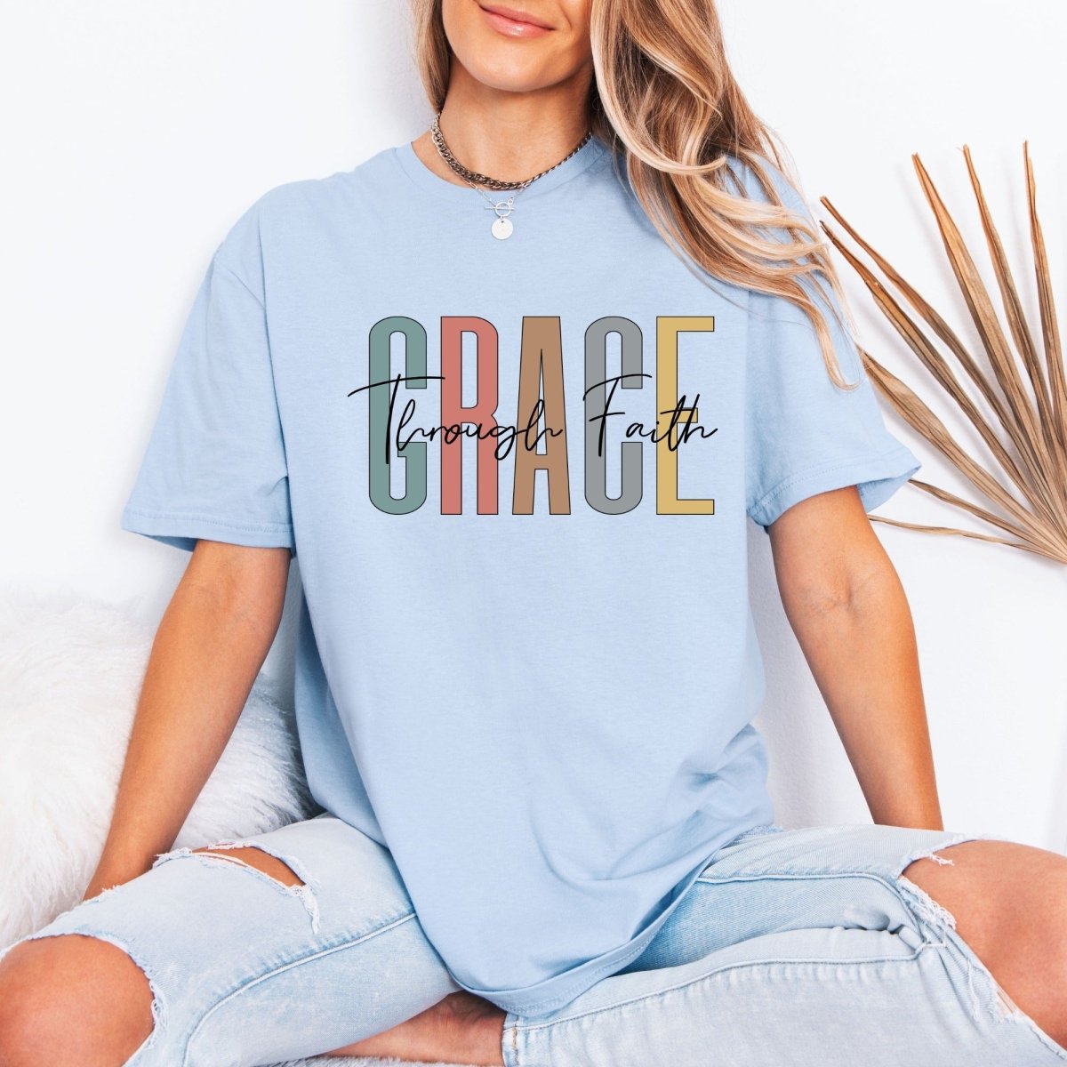 Grace Through Faith | Spirit - Filled Style Tee - Luckets.com