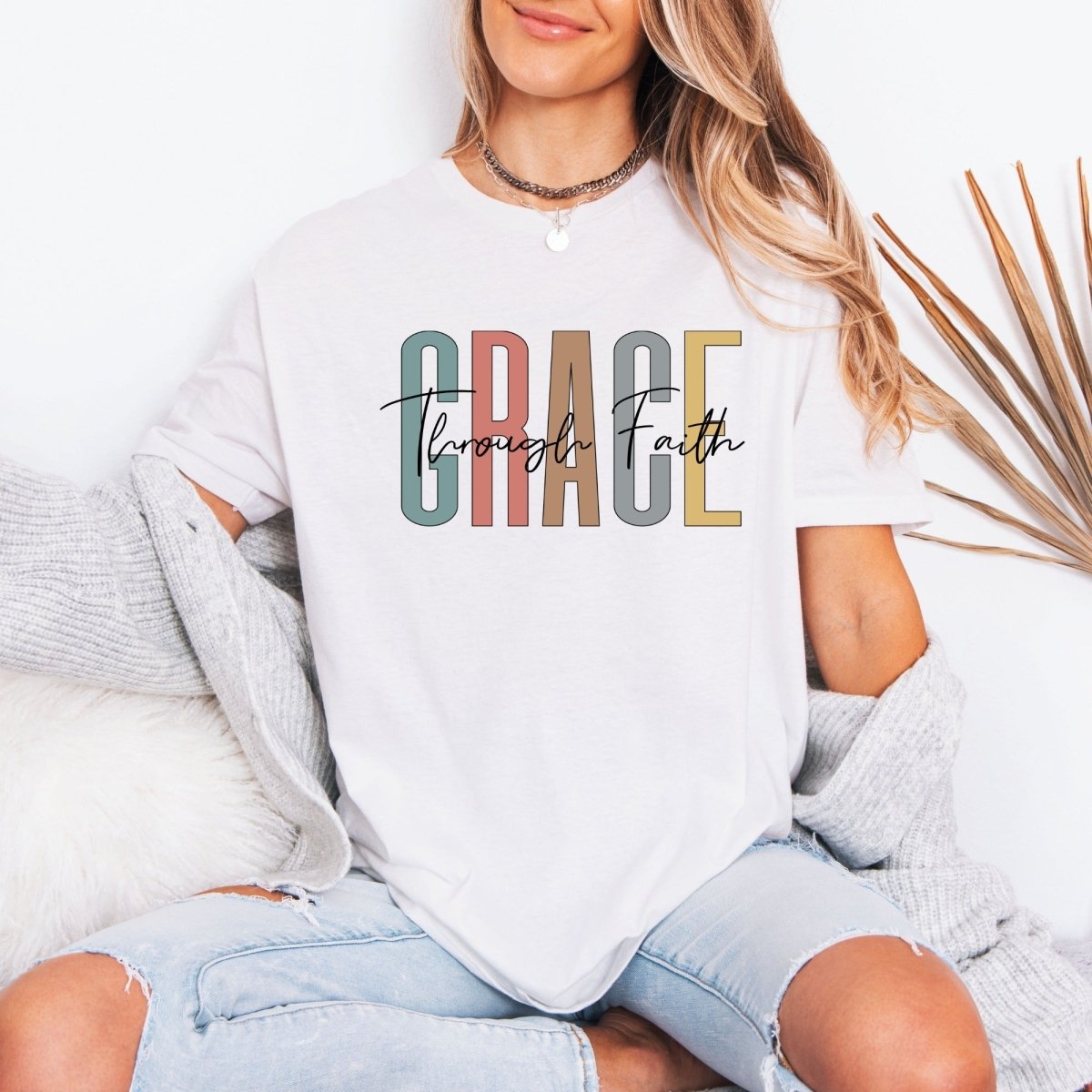 Grace Through Faith | Spirit - Filled Style Tee - Luckets.com